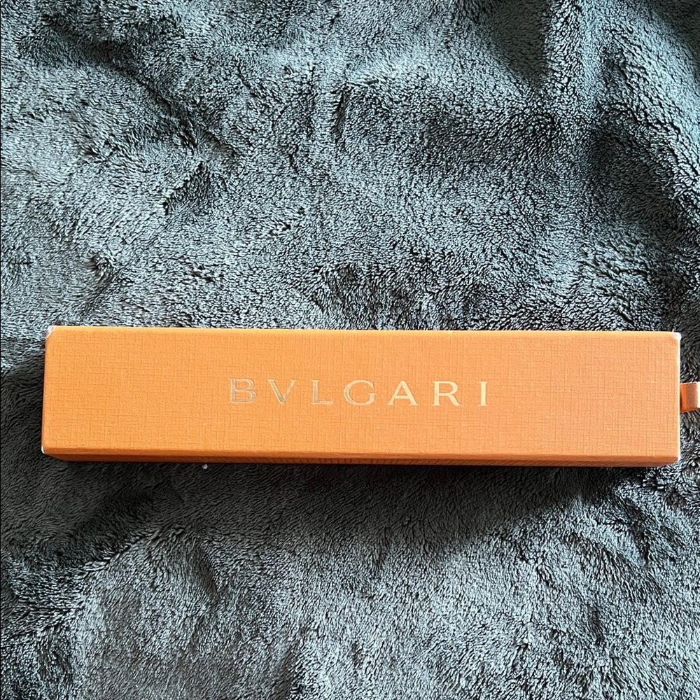 Bulgari Luxurious Orange Jewelry Box